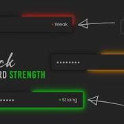 Password Strength Checker In Javascript