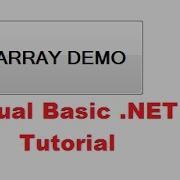 Visual Basic NET Tutorial 42 Using Arrays VB NET