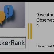 9 Weather Observation Station 4 SQL HackerRank Hackerrank Solution Rajanikanth Gaja