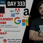 D 332 333 Closest Pair Sum Wave Array Sorting JAVA C GFG Problem Of The Day English 28 Sep