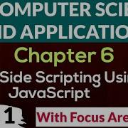 Plus Two Computer Science And Application Chapter 6 Client Side Scripting Using JavaScript Part 1