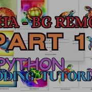 UNCHA Part 1 Batch Background Removal Using Python Coding Tutorial To Create Transparent PNGs