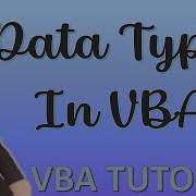 What Is Data Types In Excel VBA In Hindi Excel VBA Introduction To Data Types