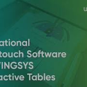 Educational Multitouch Software For WINGSYS Interactive Tables
