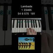 Lambada Ламбада музыка из ну погоди на пианино Обучение