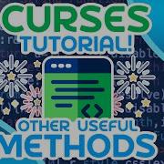 Python Curses Tutorial 5 Other Useful Methods