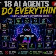 I BUILT AN 18 AI AGENT SWARM IT DOES EVERYTHING LIVE
