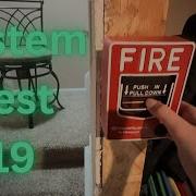System Test 19 Basement Fire Alarm System