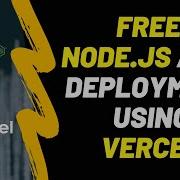 Развертывание Node Js Express на Vercel быстро и просто