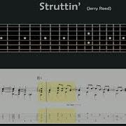 Struttin Jerry Reed Tommy Emmanuel Guitar Midi Tabs Score