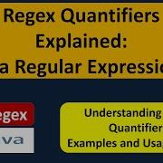Regex Quantifiers Explained Java Regular Expressions Tutorial Java Regex Regex In Java