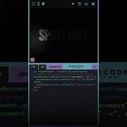 Code 103 Mouse Tracking Spotlight Effect Coding Html Sidocode