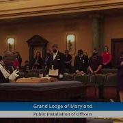 Grand Lodge Of MD 234th Installation Of Officers