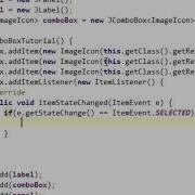 Java Swing GUI Tutorial 26 JComboBox ItemListener And DefaultComboBoxModel