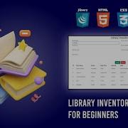 JQuery Library Inventory Management System Beginner Intermediate JQuery Project Tutorial