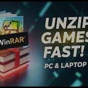 How To Open Zip File Games On Laptop PC How To Unzip Files