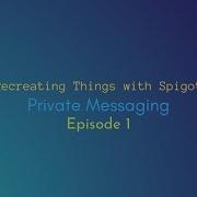 RE Creating A Minecraft Plugin Private Messaging Ep 1