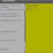 A JS Greeting
