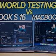 Zenbook S 16 Vs Macbook Air 15 REAL WORLD Video Editing Test