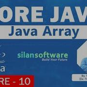 Java Array Lecture 1 Java For Beginners Silan Software Pythontpoint