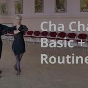 Cha Cha Basic Routine 1 Turkish Towel Continuous Lock Step Swivel Hip Twist