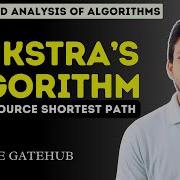 Dijkstra Algorithm Single Source Shortest Path Greedy Method GATECSE DAA