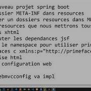 Application Demo JSF Spring Boot