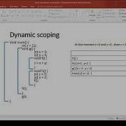 Dynamic Scoping Vs Static Scoping In Arabic
