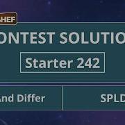 Разделяй и различай SPLDIF Стартовый вопрос 242 Официальное решение CodeChef