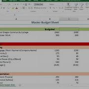 Excel Module 2 Part 1 Formulas Functions And Formatting Creating A Personal Budget
