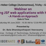 Developing JSF Web Applications With Hibernate A Hands On Approach