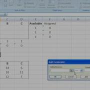 OR MS Excel Solver Assignment Problem