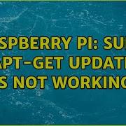 Raspberry Pi Sudo Apt Get Update Is Not Working