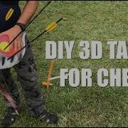 DIY 3D Target For Cheap Using Expandable Foam