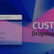 Custom Dropdown List Using HTML CSS And JavaScript