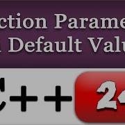 C Default Function Parameters CPP Video Tutorial