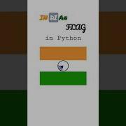 Indian Flag Made In Python Using Turtle Module