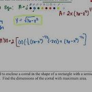 Optimization Inscribed Rectangle