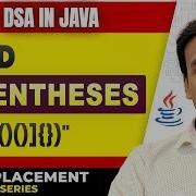 Valid Parentheses In Java Stack Interview Problem LeetCode 20 DSA In Java 49