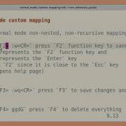 Customizing Vim Normal Mode Mappings