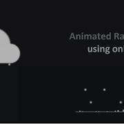 Animated Rainy Cloud Using Only CSS CSS Animation