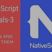 NativeScript Tutorials 3 Create ListView And Styling Them