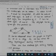 Decrease And Conquer Topological Sorting