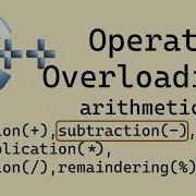 C Basics Operator Overloading Part 3 Arithmetic Subtraction