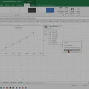 Excel 2016 Creating A Scatter XY Chart