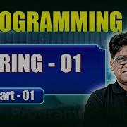 C Programming Lecture 35 String Part 01