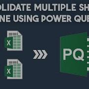 Combine Multiple Worksheets Into One Using Power Query