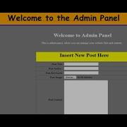 CONTENT MANAGEMENT SYSTEM IN PHP Source Code Projects