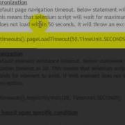 Synchronization Points In Selenium Webdriver