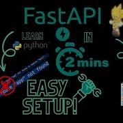 Python FastAPI Complete Set Up Build IN 2 MINUTES Fix UVICORN Error ASGI App Module Main
